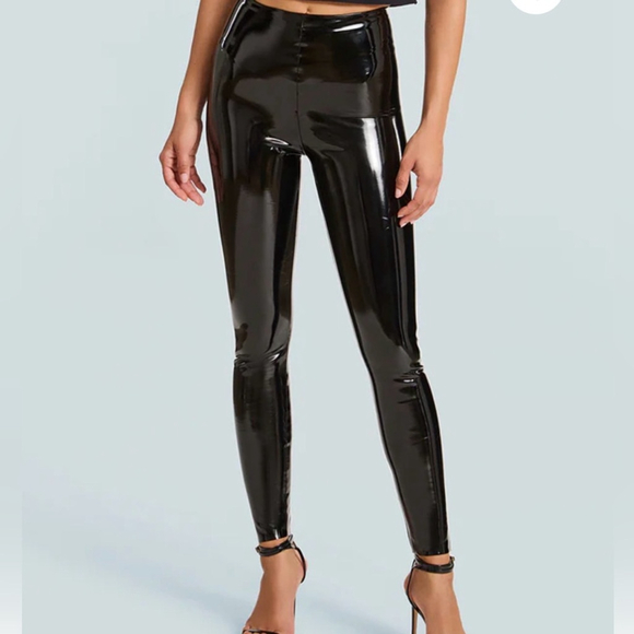commando Faux Patent Leather Legging High-Shine pants - Picture 2 of 7